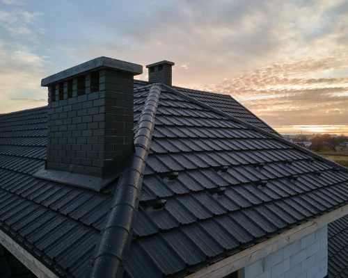 house-roof-construction-with-chimney-at-sunset-2026-03-16-02-06-21-utc